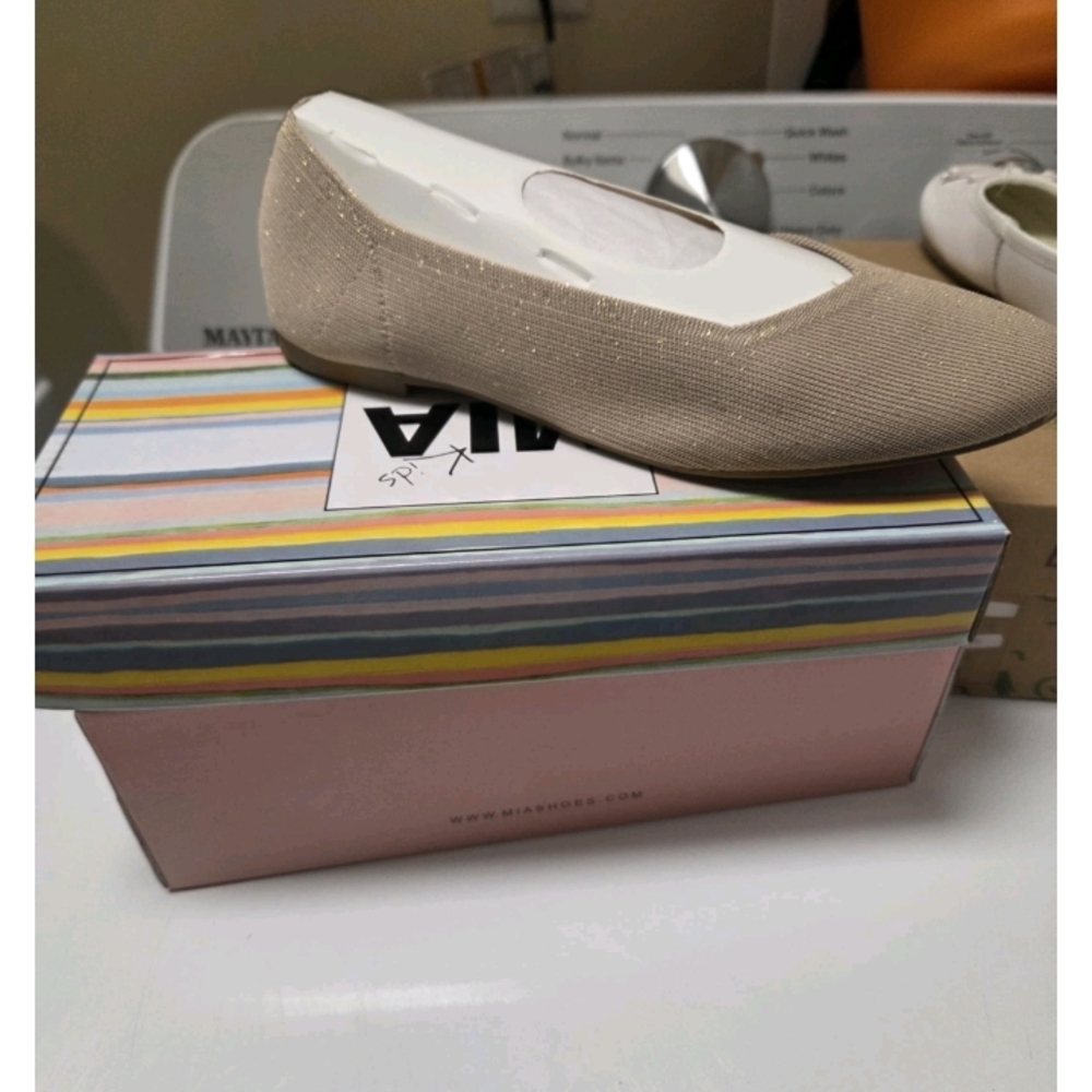 MIA Tan Flats Classic Loafers